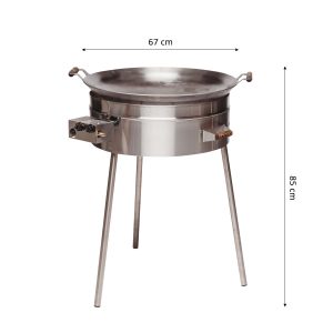 Gaasivokk / praepanni komplekt GrillSymbol PRO-675